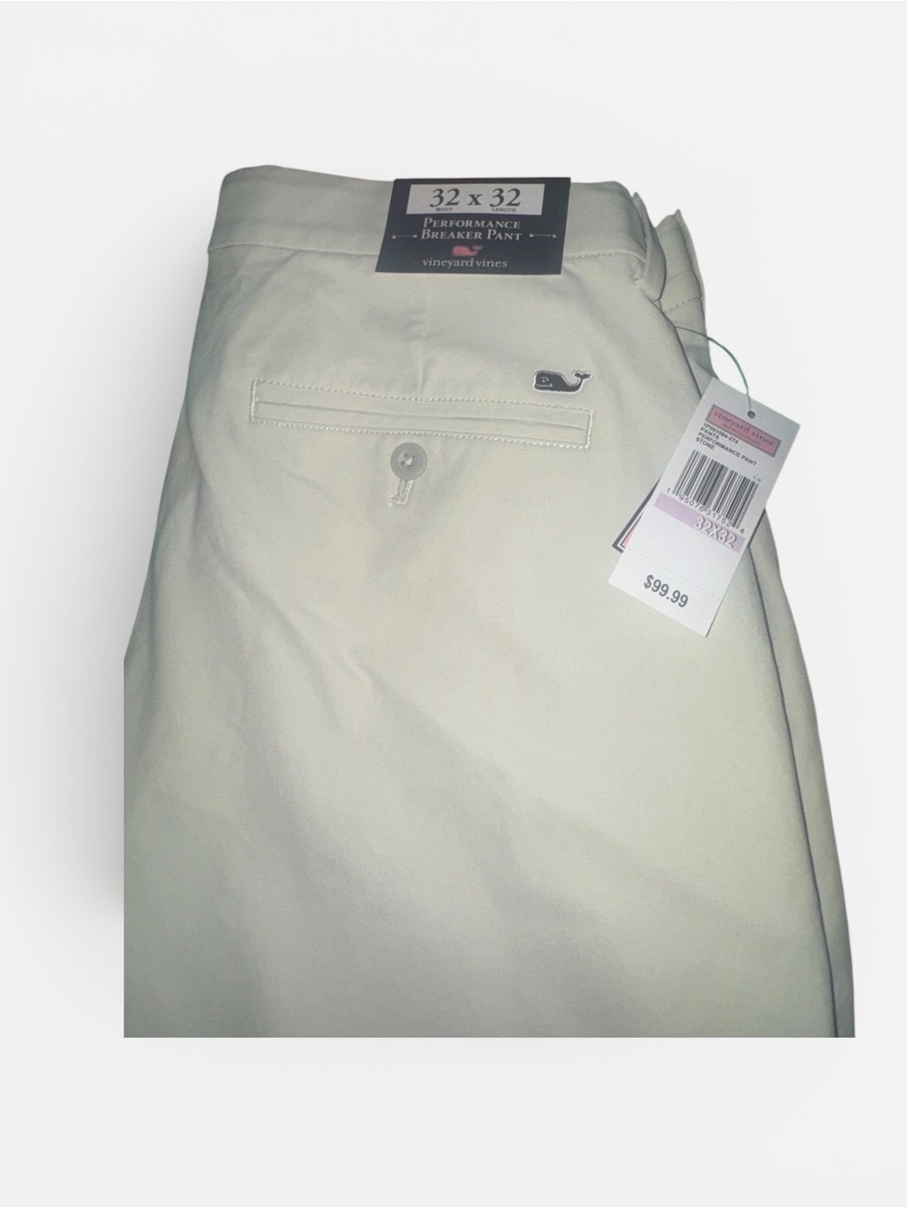 Vineyard Vines Men's Stone Performance Breaker Pants - Picture 2 of 3